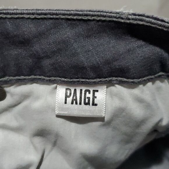 Paige Verdugo Ankle with Raw Ankles in Dark Grey Size 28 - Picture 15 of 16